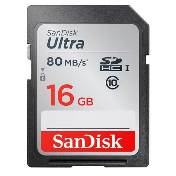 Carte SD 16 Go SanDisk Ultra SDHC SDXC Class101