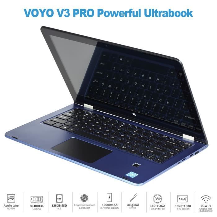 VOYO V3PRO Windows 10 13,3 pouces écran tactile3