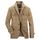 Veste Homme en Coton Slim Manches Longues Kaki