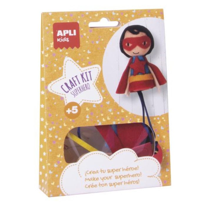 APLI Boîte kit créatif Super héros