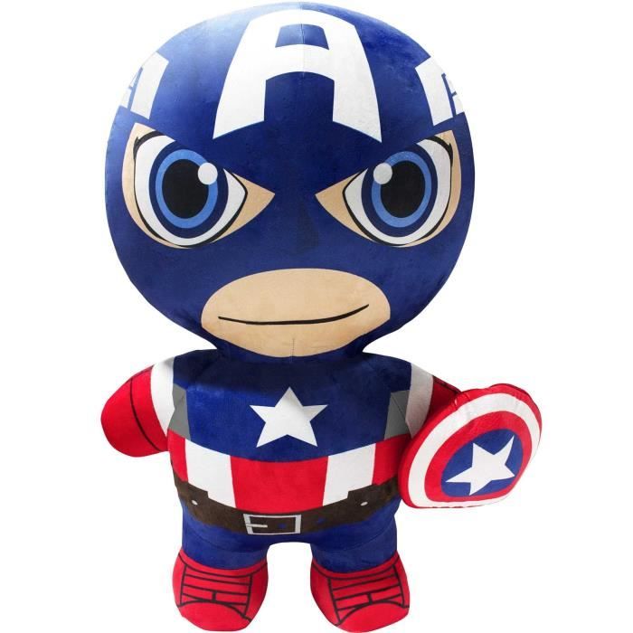 INFLATE-A-HERŒS Peluche gonflable Classic Captain America 75cm - Ultra résistante