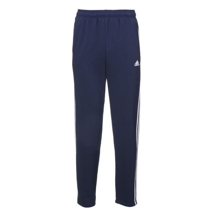 ADIDAS Pantalon Ess 3S T Ft - Homme - Bleu marine