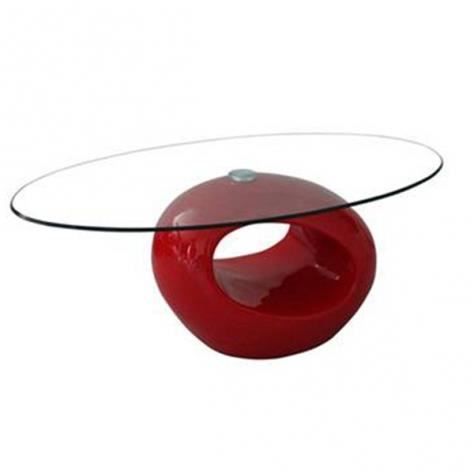 table basse rouge