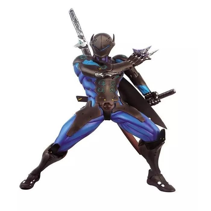 Overwatch Figurine 28cm Genji (Gaku Space)-Bleu - Achat 