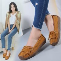 MOCASSIN Moccasins Femmes Rétro Simple Super Hiver Chaussur MOCASSIN Moccasins Femmes Rétro Simple Super Hiver Chaussur