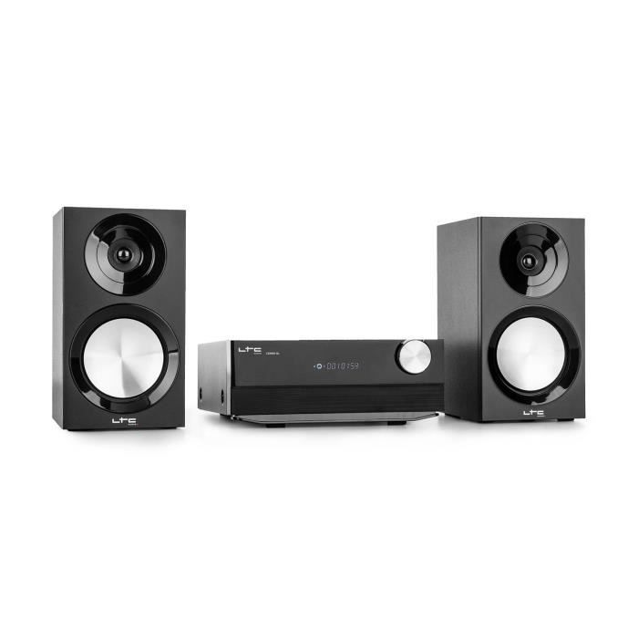 LTC AUDIO CDM90-BL Micro système avec tuner AM / FM - Lecteur Cd et Bluetooth - 2 X 20w