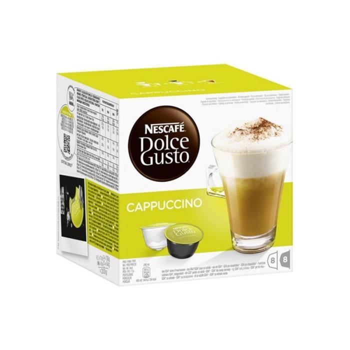 Капсулы Dolce gusto Cappuccino. Dolce gusto cappuccino