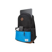 SAC À DOS TARGUS Sac à dos Strata - 15,6" - Noir/Bleu SAC À DOS TARGUS Sac à dos Strata - 15,6" - Noir/Bleu