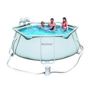 piscine tubulaire hexagonale