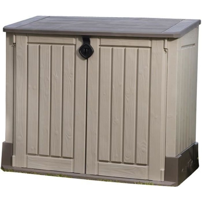 CHALET & JARDIN Coffre en résine - Multifonctions - 845L