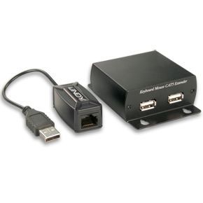 LINDY Kit extender USB HID cat.5 - clavier et souris - 300m