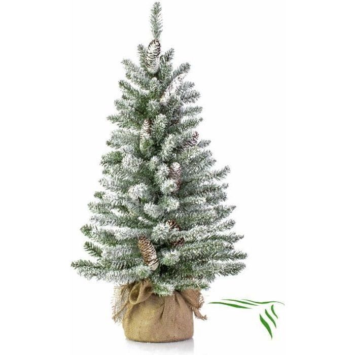 Mini Sapin De Noel Artificiel Varsovie O 40 Cm Sac De Jute Artplants Guirlande Led Sapin Artificiel Lumineux Arbre De Noel Artificiel 60 Cm Sapins
