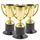 Lot de 6 Mini Trophées coupe Dorés - Idéal comme c