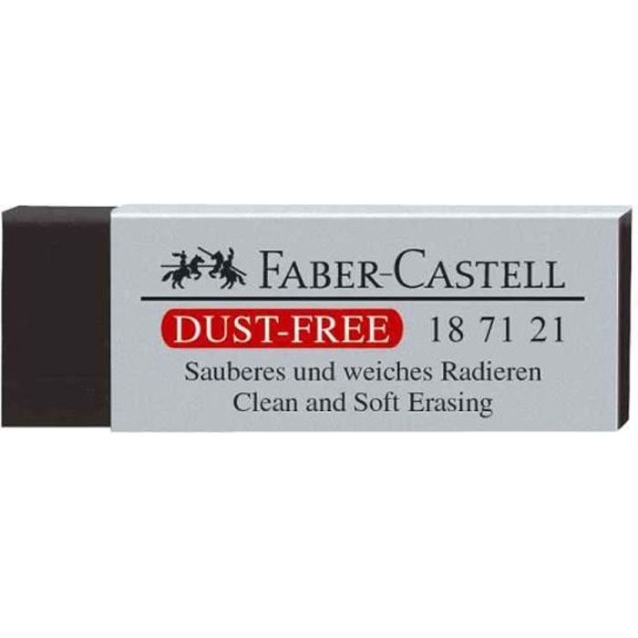 FABER CASTELL Gomme Dust Free Noir