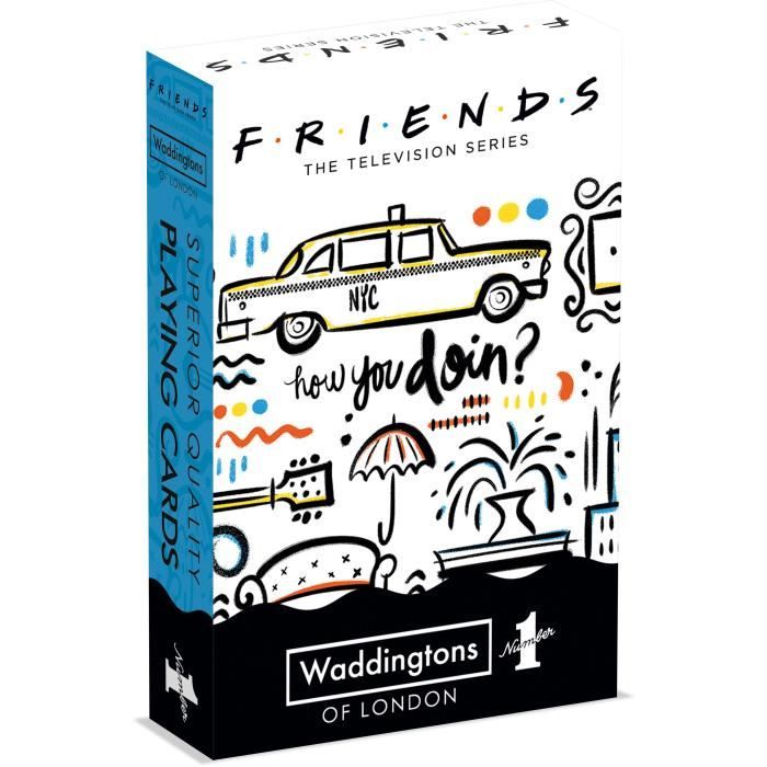 WADDINGTONS N°1 - Friends - Jeu de 54 cartes