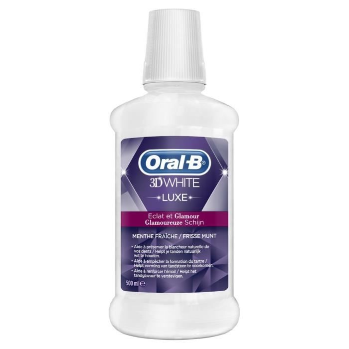 Filament Blanc Dans La Bouche Oral B