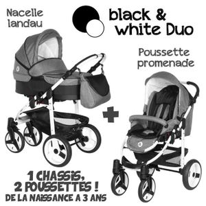 poussette auchan trio