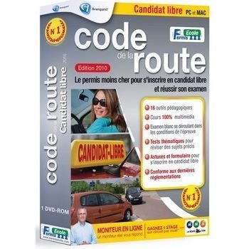 PERMIS DE CONDUIRE CANDIDAT LIBRE 2010 / Logiciel PC dentraînement