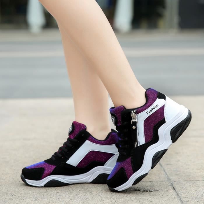 Chaussures Casual Style Mode Femmes Épais Antidérapant Quatre Saisons Pour Nouveau Fond Espadrille,2018 Respirant wtvxI40qv