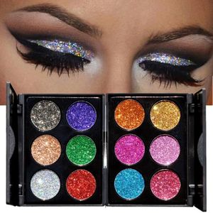 HANDAIYAN Paillette Diamant Ombre à paupières Fard à paupières Palette de maquillage Type B