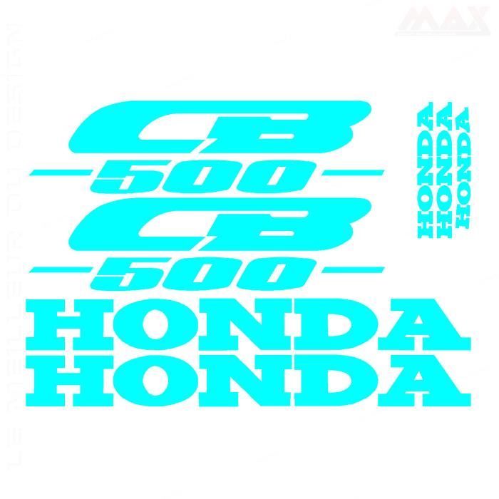 7 Stickers Cbr 500 Bleu Ciel Sticker Honda Cb 500 Hon438