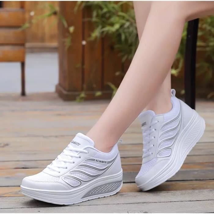 Basket a talon femme - Achat / Vente pas cher