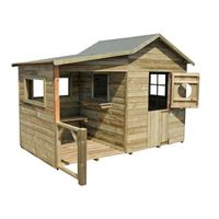 MAISONNETTE EXTÉRIEURE CERLAND Maisonnette bois pour enfant Hacienda MAISONNETTE EXTÉRIEURE CERLAND Maisonnette bois pour enfant Hacienda