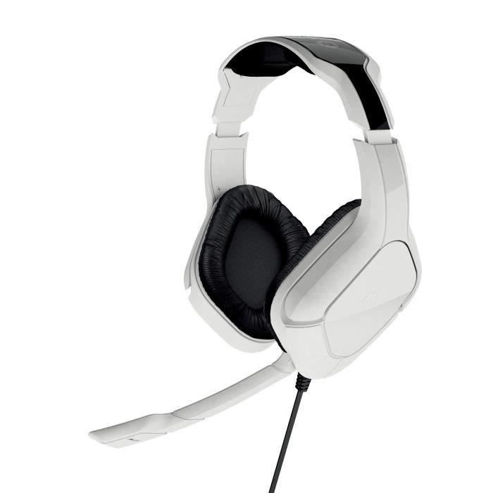 Casque Gaming Stereo Gioteck SX6 blanc pour PS4 et Xbox One