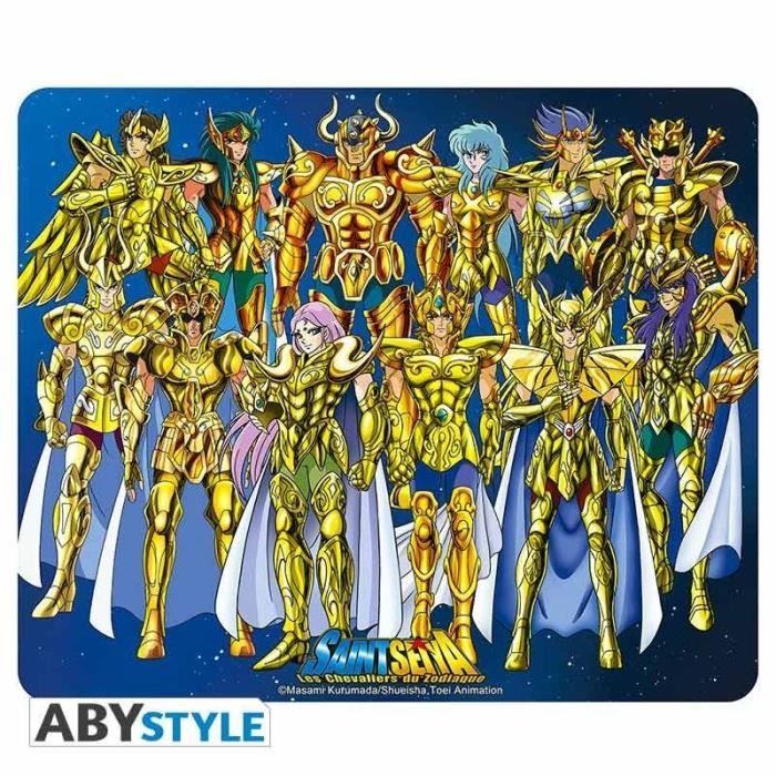 Tapis de souris Saint Seiya - Chevaliers d' Or