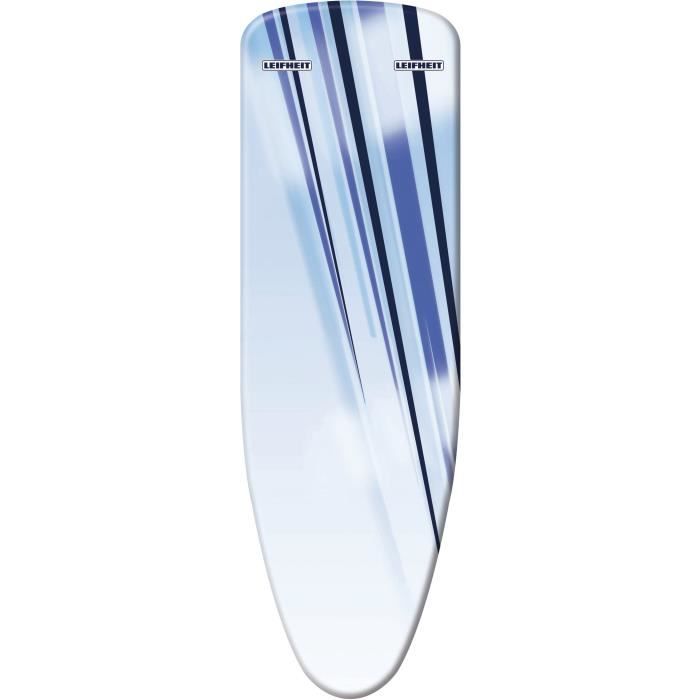 LEIFHEIT Housse pour table à repasser Perfect Steam - Air Active L - 126 x 45 cm - Bleu