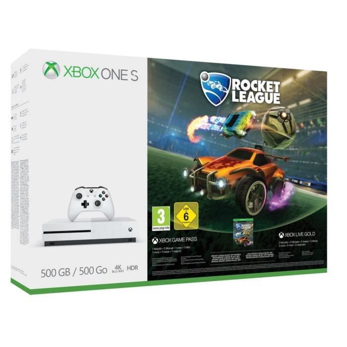 Xbox One S 500 Go Rocket League