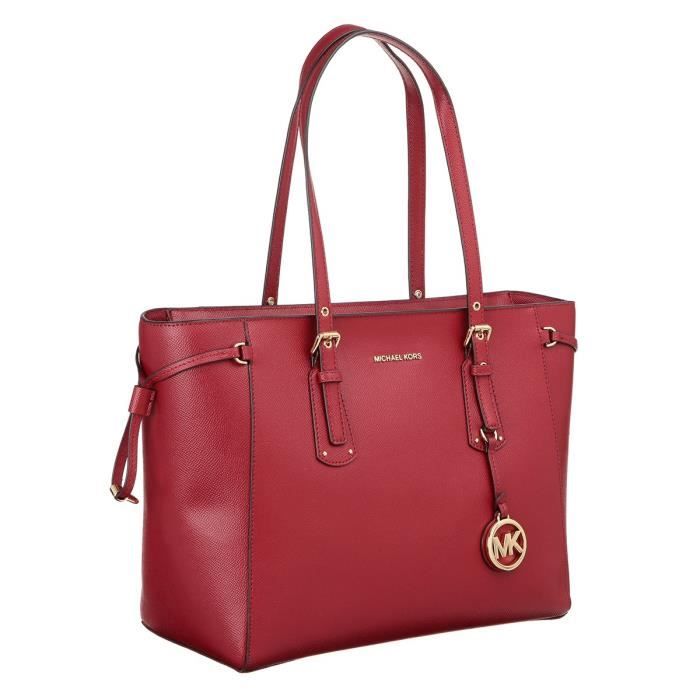 Sac Bordeaux Femme Kors 30h7gv6t8l Michael Voyager À Main jqSUMpGLzV