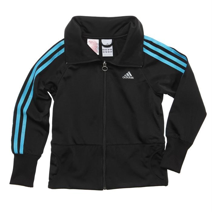 veste adidas bleu et noir