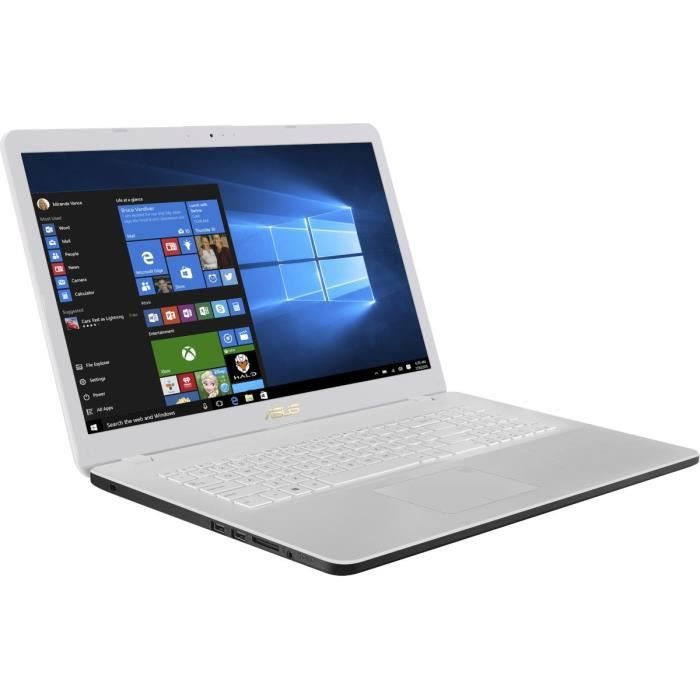 Ordinateur Portable - ASUS VivoBook R702UA-BX686T - 17,3 pouces HD+ - Core i3-8130U - RAM 8 Go - Stockage 128 Go + 1 To - Wind 10