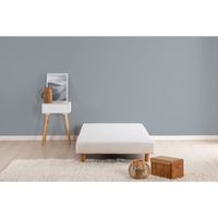 SOMMIER FINLANDEK Sommier RAKENNE en bois pin massif blanc SOMMIER FINLANDEK Sommier RAKENNE en bois pin massif blanc