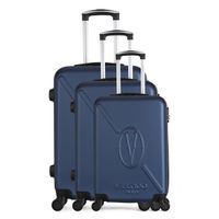 SET DE VALISES Set de 3 valises ABS - Coques rigides - 4 roues 50 SET DE VALISES Set de 3 valises ABS - Coques rigides - 4 roues 50