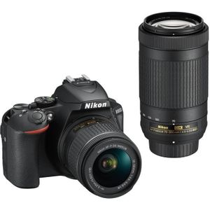 NIKON D5600 + 2 Objectifs AF-P 18-55 VR + AF-P 70-300 VR