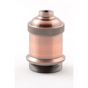 À Vintage Couleur En 33 Cuivre Métal Vis De Support Lampe Bouton P0k8Own