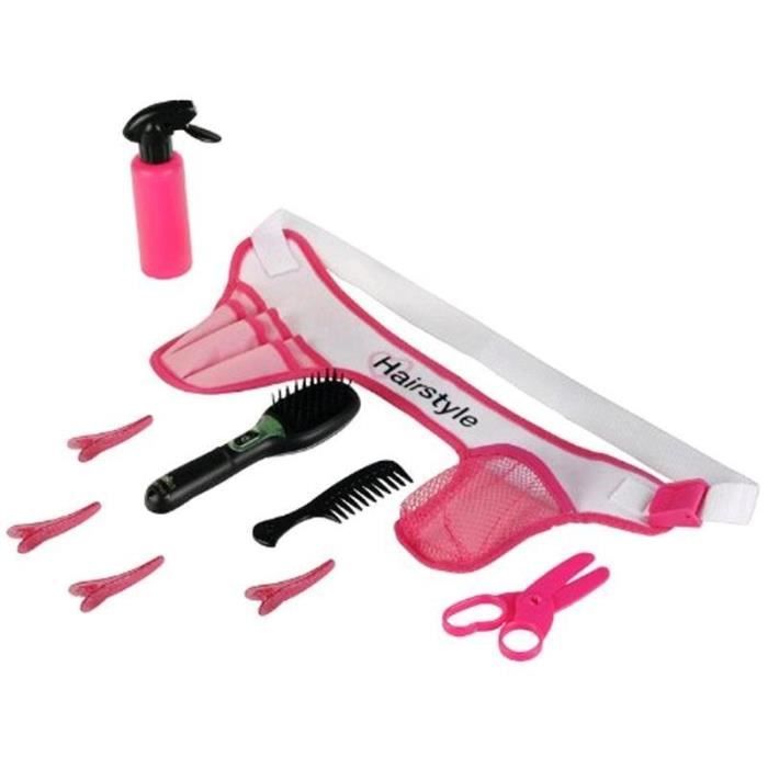 BRAUN Ceinture de coiffeuse avec brosse à cheveux