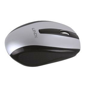 LINDY Souris sans fil - Récepteur nano - Gris et noir