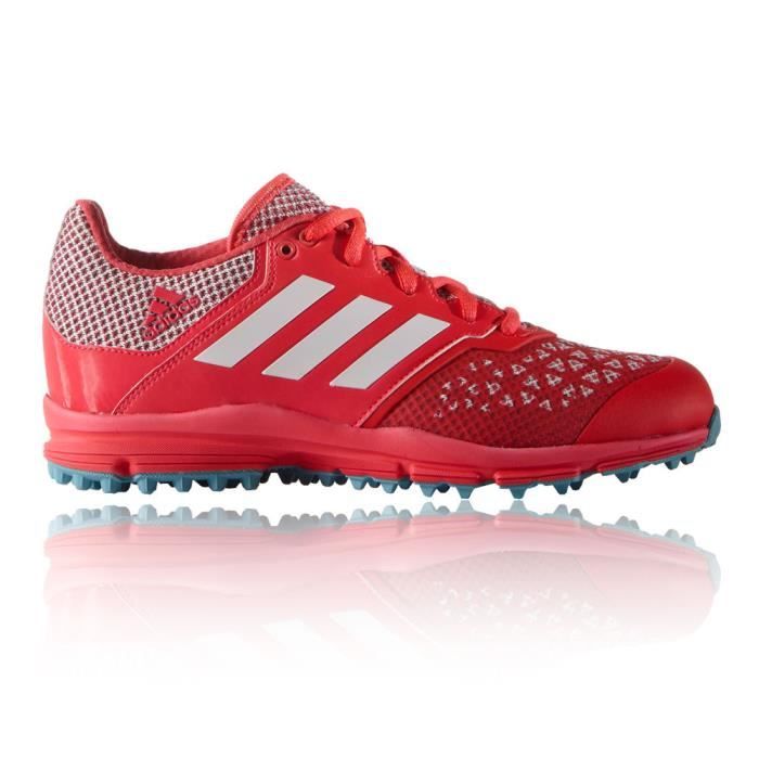 Hockey Chaussure Zone Adidas Pas Dox Prix Gazon Sur Rose Femme De OSqISna
