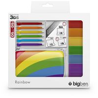 PACK ACCESSOIRE PACK ARC EN CIEL / Accessoire console 3DS PACK ACCESSOIRE PACK ARC EN CIEL / Accessoire console 3DS