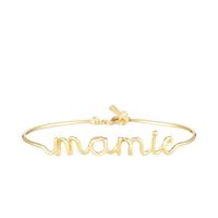 BRACELET - GOURMETTE Mes-bijoux.fr Bracelet à Message Laiton doré Mamie BRACELET - GOURMETTE Mes-bijoux.fr Bracelet à Message Laiton doré Mamie