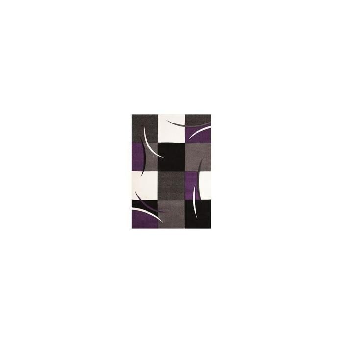 DIAMOND Tapis de salon 160x230 cm Lilas