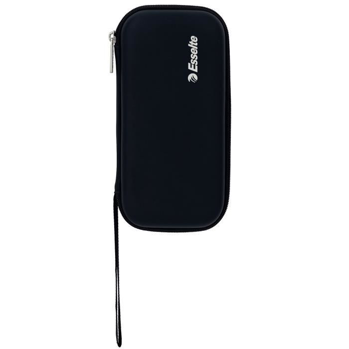 ESSELTE Coque de rangement pour calculatrice scientifique - Cuir Noir