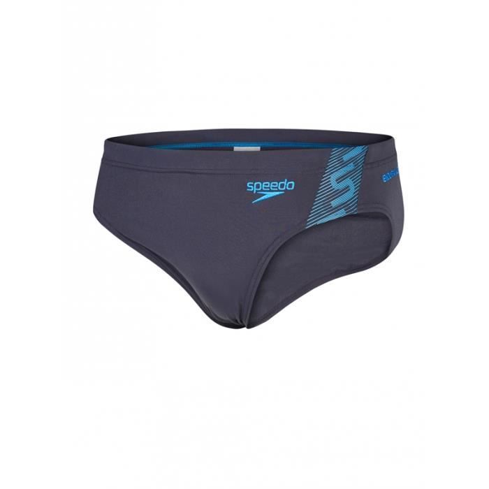 SPEEDO Slip de bain Monogram - Homme - Gris