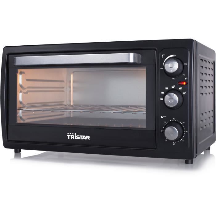 TRISTAR OV-1446-Mini four grill-38 L-2000 W-Fonction chaleur tournante-Noir