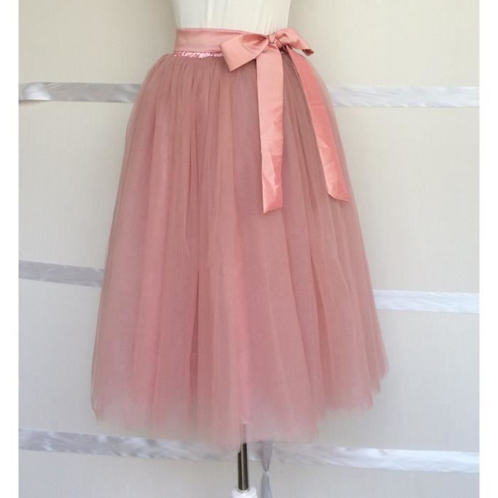 Jupe Tutu de Tulle pour Femme Elastique à la taille avec ...
