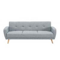 CANAPÉ - SOFA - DIVAN Canapé 3 places convertible scandinave gris SILO CANAPÉ - SOFA - DIVAN Canapé 3 places convertible scandinave gris SILO