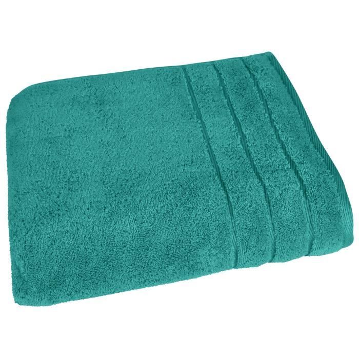 VENT DU SUD Drap de bain CALLISTO - 95x140 cm - Vert emeraude